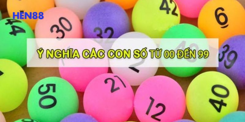 Ý nghĩa các con số từ 1 đến 100